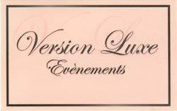 Version Luxe - évènements